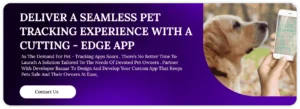 Pet tracking App cta
