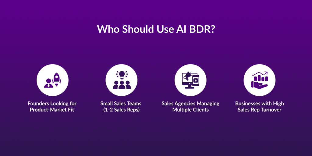 Who Should Use AI BDR?