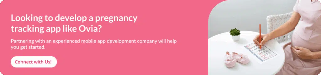 cost to develop pregnancy tracking app