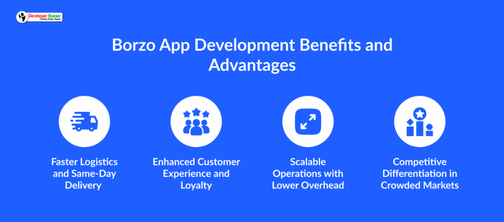 Borzo App Development Benefits
