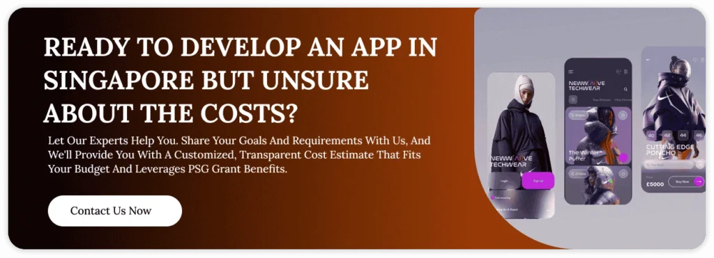 cost to develop an app in Singapore