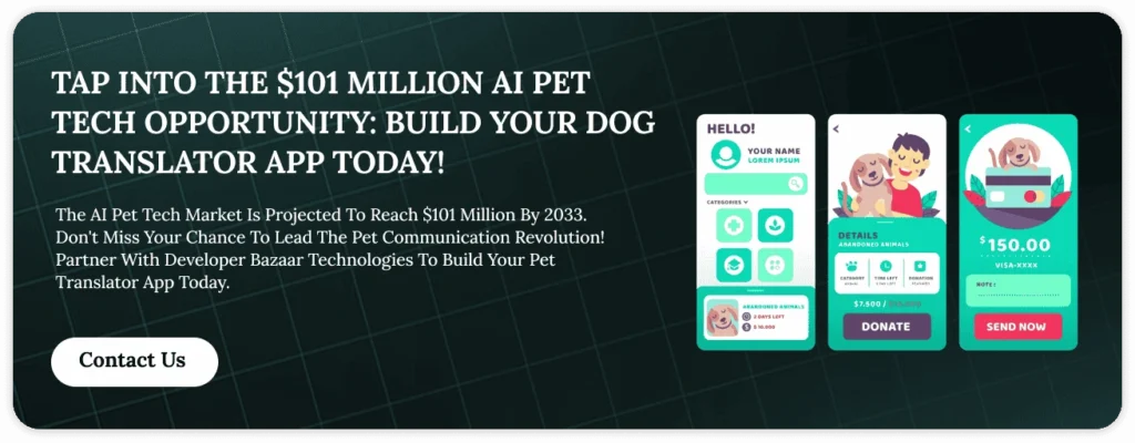 cost to develop pet translator app